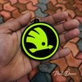 Skoda Fluorescent Car Mirror Hanging