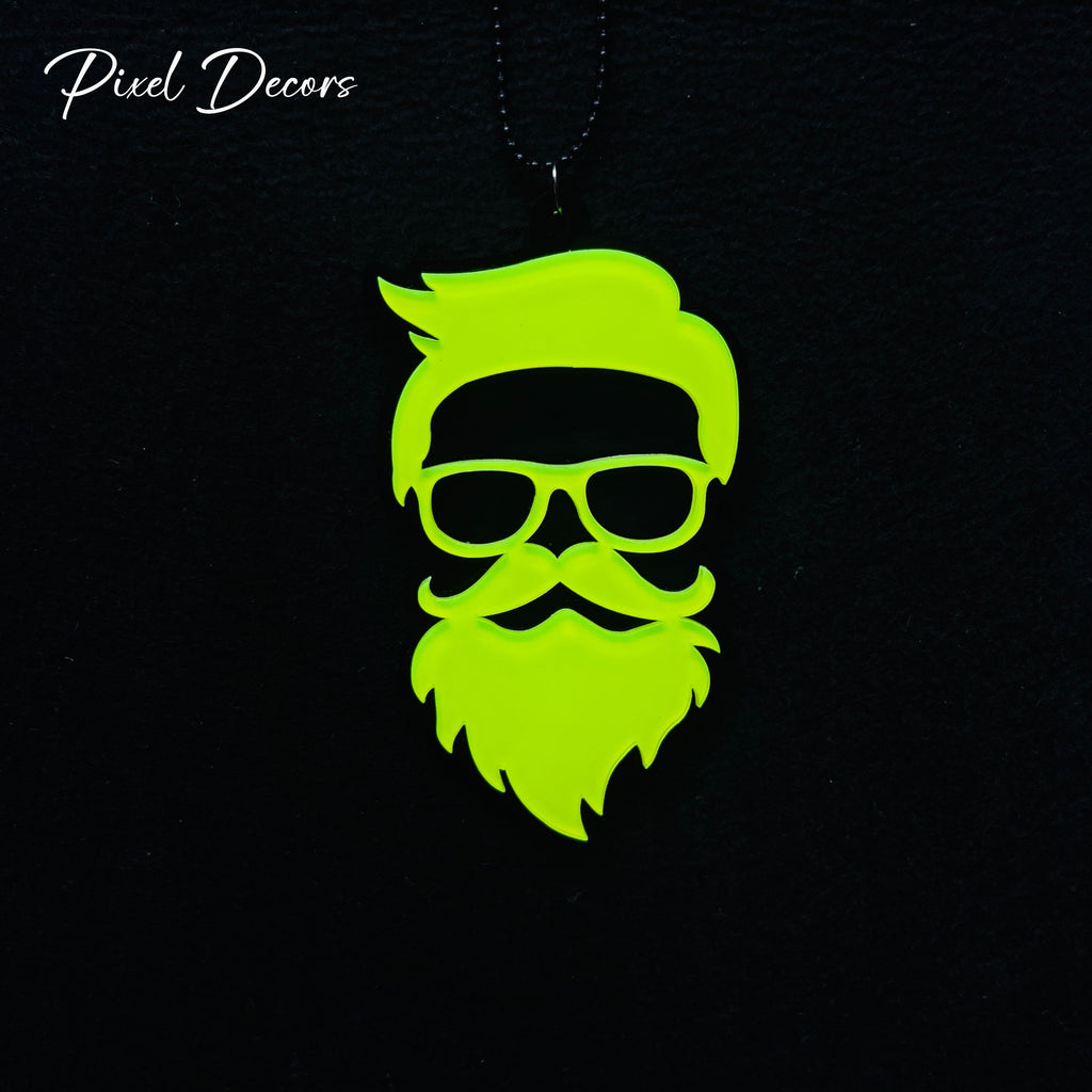 Hipster Fluorescent Car Mirror Hanging