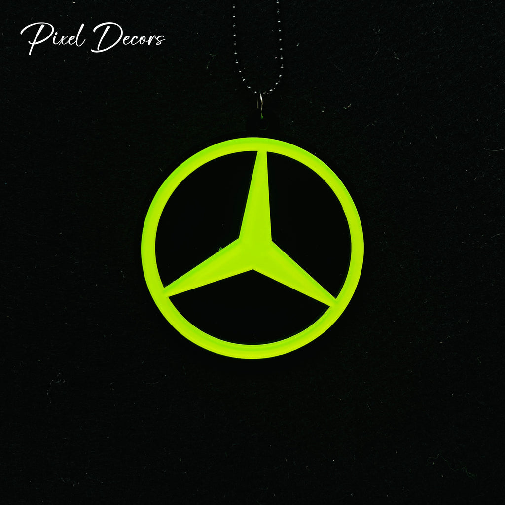 Mercedes-Benz Fluorescent Car Mirror Hanging