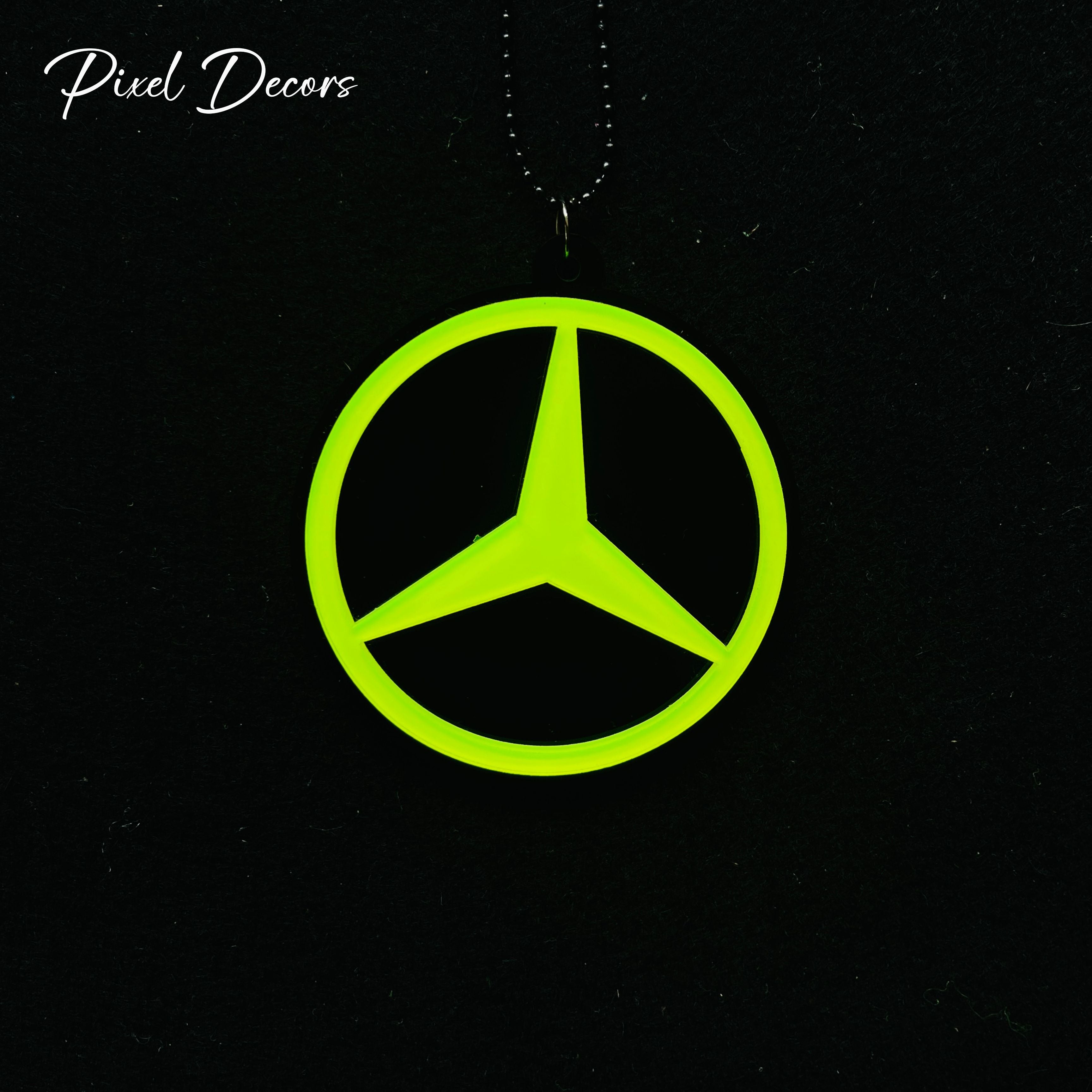 Mercedes-Benz Fluorescent Car Mirror Hanging