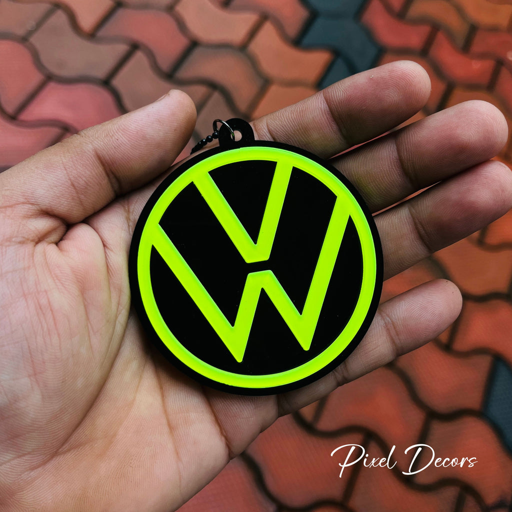 Volkswagen Fluorescent Car Mirror Hanging