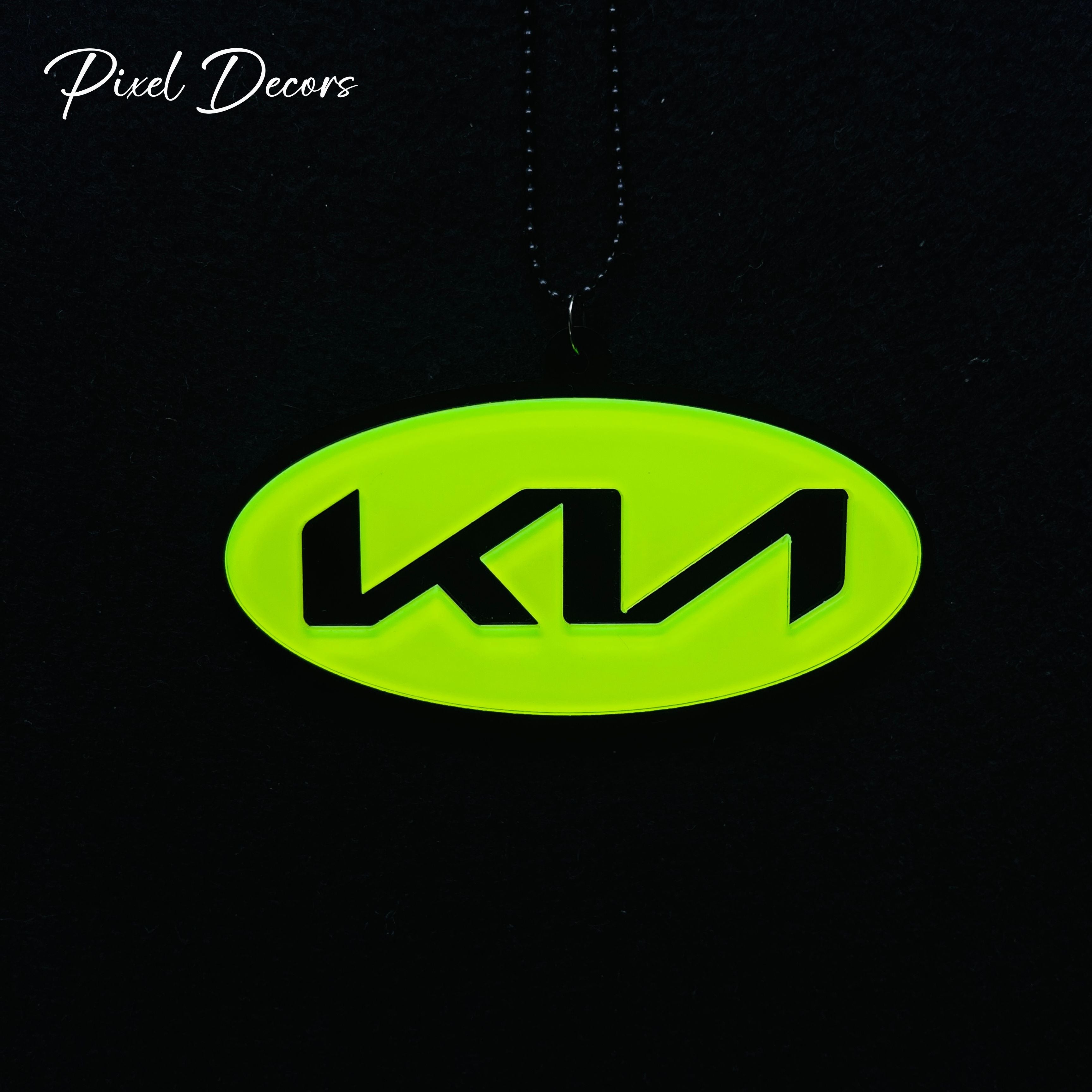 Kia Fluorescent Car Hanging