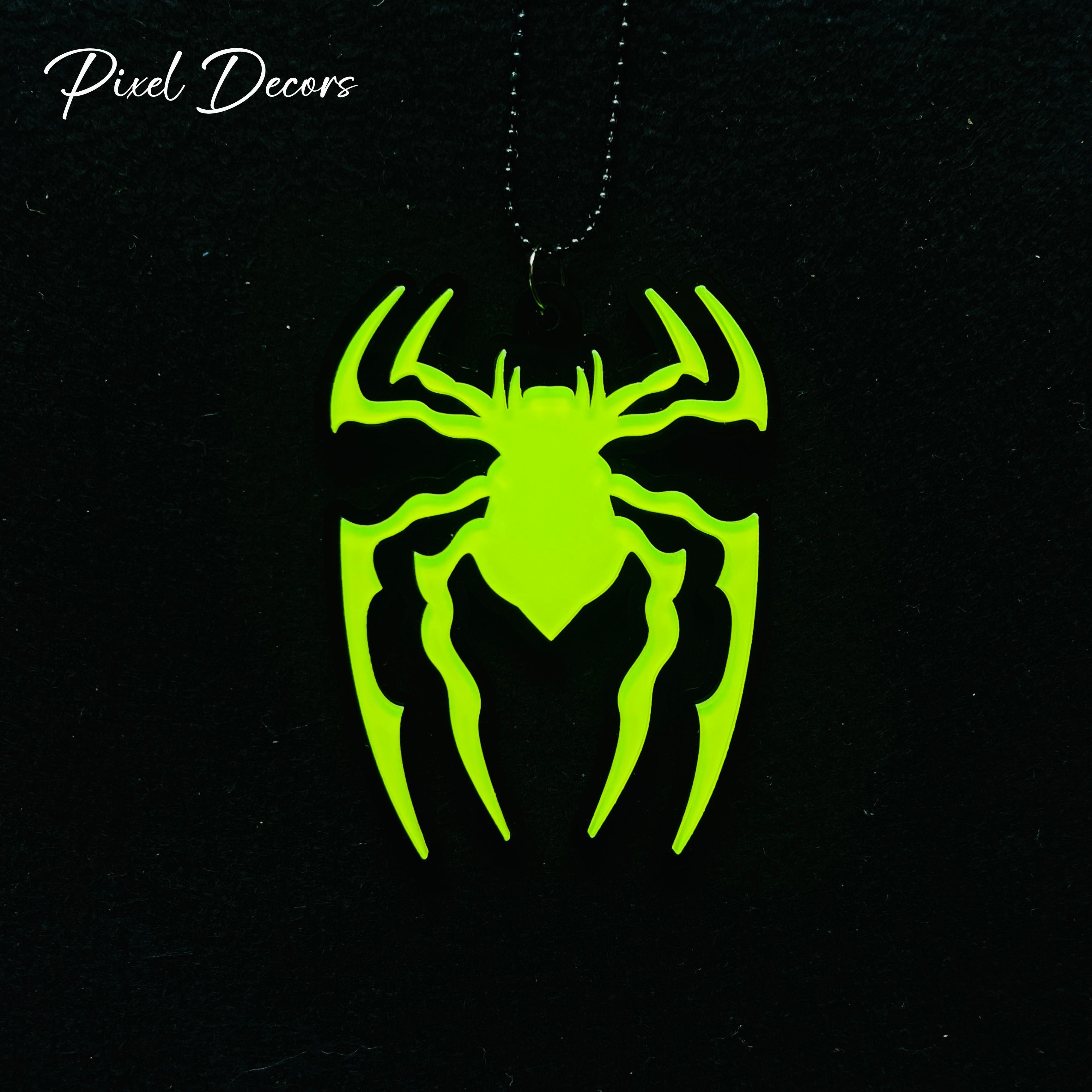 Spider Fluorescent Car Mirror Hanging